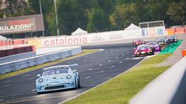 07.01.2023, VCOxLFM FLExTREME, Round 3, Cash Split, Assetto Corsa Competizione, Barcelona, #1, West Competition Racing Porsche 992 GT3-Cup