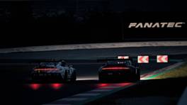 07.01.2023, VCOxLFM FLExTREME, Round 3, Cash Split, Assetto Corsa Competizione, Barcelona, #89, BS+COMPETITION Porsche 992 GT3-Cup, #5, Williams Esports Porsche 992 GT3-Cup
