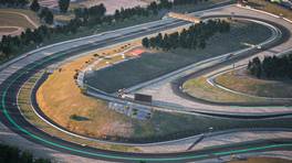 07.01.2023, VCOxLFM FLExTREME, Round 3, Rivals Split, Assetto Corsa Competizione, Barcelona, Race action