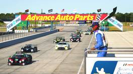 25.-26.03.2023, iRacing 12h Sebring powered by VCO, VCO Grand Slam, Start action, GTD class