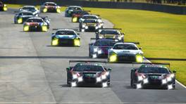 25.-26.03.2023, iRacing 12h Sebring powered by VCO, VCO Grand Slam, Start action, GTD class