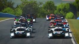 17.06.2023, iRacing 6h Watkins Glen powered by VCO, VCO Grand Slam, Start action, LMP2