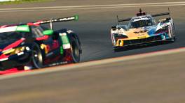 12.11.2023, IMSA Esports Michelin Global Championship, Round 2, Watkins Glen International, #43, Altus Esports Cadillac V-Series.R: Oscar Mangan, Edoardo Leo, iRacing