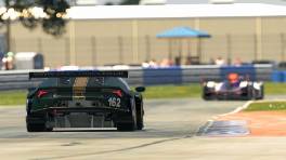 03.12.2023, IMSA Esports Michelin Global Championship, Round 3, Sebring International Raceway, #162, Brabham Esports Lamborghini Huracán GT3 EVO: Hunter McDaniel, Stephen McDonald, iRacing