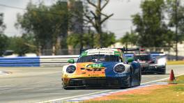 03.12.2023, IMSA Esports Michelin Global Championship, Round 3, Sebring International Raceway, #143, Altus Esports Porsche 911 GT3 R (992): Jordan Caruso, Dino Lombardi, iRacing