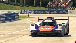 03.12.2023, IMSA Esports Michelin Global Championship, Round 3, Sebring International Raceway, #91, VRS Coanda Porsche 963: Julien Soenen, Charlie Collins, iRacing