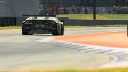 03.12.2023, IMSA Esports Michelin Global Championship, Round 3, Sebring International Raceway, #103, Grid and Go eSports Lamborghini Huracán GT3 EVO: Rico Wenzel, Gabriel Streitmatter, iRacing