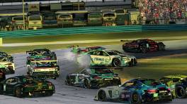 16.12.2023, IMSA Esports Michelin Global Championship, Round 4, Daytona International Speedway, #110, MAHLE RACING TEAM BMW M4 GT3: Felix Quirmbach, Oskari Rinne, iRacing