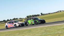 30.01.2023, Racing Line Touring Car Championship, Round 1, Phillip Island Circuit, #78, Jake Cranstone, AllSports Racing, #80, Oan Mould, TeamSRL, iRacing