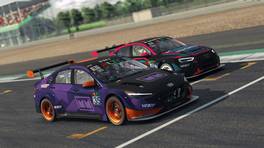 06.03.2023, Racing Line Touring Car Championship, Round 5, Silverstone Circuit National Circuit, #35, Stephen Fry, Meatball Motorsport, #58#, iRacing