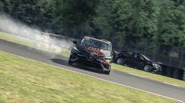 17.04.2023, The Racing Line Clio Cup, Media Day, Oulton Park Fosters, Fabian Siegmann, Team Heusinkveld, iRacing
