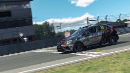 17.04.2023, The Racing Line Clio Cup, Media Day, Oulton Park Fosters, Roman Paerschke, Team Heusinkveld, iRacing