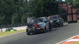 17.04.2023, The Racing Line Clio Cup, Media Day, Oulton Park Fosters, Roman Paerschke, Team Heusinkveld, iRacing