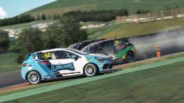 24.04.2023, The Racing Line Clio Cup, Round 1, Knockhill, Alejandro Caride, Lurchas Galicia, iRacing