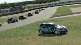 24.04.2023, The Racing Line Clio Cup, Round 1, Knockhill, Eric Manintveld, Send it or Bend it, iRacing