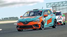 08.05.2023, The Racing Line Clio Cup, Round 3, Silverstone National, Patryk Dopart, ORD, iRacing