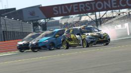 08.05.2023, The Racing Line Clio Cup, Round 3, Silverstone National, Greg Ottley, ZFG, iRacing