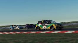 15.05.2023, The Racing Line Clio Cup, Round 4, Snetterton 300, Martin Wallace, ZFG, iRacing