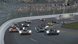 20.-21.01.2024, iRacing 24h Daytona powered by VCO, VCO Grand Slam, Start action, GTP class