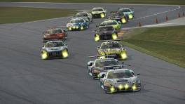 20.-21.01.2024, iRacing 24h Daytona powered by VCO, VCO Grand Slam, Start action, GTD class