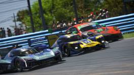 15.06.2024, iRacing 6h Watkins Glen powered by VCO, VCO Grand Slam, #11, Williams Esports Chillblast, Cadillac V-Series.R, #22, Williams Esports Academy, Dallara P217, #33, Simufy Esports, Porsche 911 GT3-R