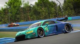 15.06.2024, iRacing 6h Watkins Glen powered by VCO, VCO Grand Slam, #13, Falken Simracing Team Blue, Audi R8 LMS EVO II GT3