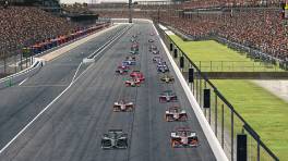 29.06.2024, VCO IndyCar Challenge Powered by Open-Wheels, Round 1, Indianapolis Motor Speedway – GP, Start action