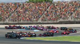 29.06.2024, VCO IndyCar Challenge Powered by Open-Wheels, Round 1, Indianapolis Motor Speedway – GP, Start action