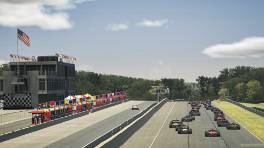 20.07.2024, VCO IndyCar Challenge Powered by Open-Wheels, Round 2, Barber Motorsports Park, Start action