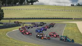 20.07.2024, VCO IndyCar Challenge Powered by Open-Wheels, Round 2, Barber Motorsports Park, Start action