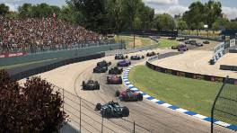 03.08.2024, VCO IndyCar Challenge Powered by Open-Wheels, Round 4, Belle Isle, Start action