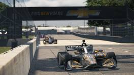 03.08.2024, VCO IndyCar Challenge Powered by Open-Wheels, Round 4, Belle Isle, #62, Brandon Roseborough, HydroRace Geodesic Racing