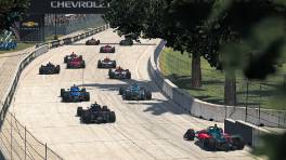 03.08.2024, VCO IndyCar Challenge Powered by Open-Wheels, Round 4, Belle Isle, Start action