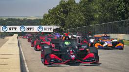 10.08.2024, VCO IndyCar Challenge Powered by Open-Wheels, Round 5, Road America, Start action