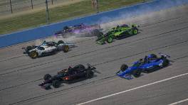 17.08.2024, VCO IndyCar Challenge Powered by Open-Wheels, Round 6, AutoClub Speedway, Race action