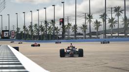 17.08.2024, VCO IndyCar Challenge Powered by Open-Wheels, Round 6, AutoClub Speedway, Race action