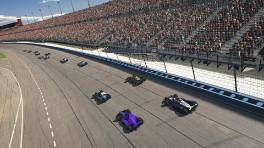 17.08.2024, VCO IndyCar Challenge Powered by Open-Wheels, Round 6, AutoClub Speedway, Race action