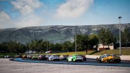 VCOxLFM INFINITY, 20.-21. September 2024, Race 16, Maserati GrandTurismo MC GT4, Paul Ricard, Start action, Assetto Corsa Competizione