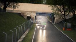 VCOxLFM INFINITY, 20.-21. September 2024, Race 15, Porsche 911 G3 Cup (992), Monza, Race action, Assetto Corsa Competizione