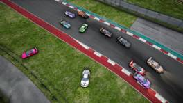 VCOxLFM INFINITY, 20.-21. September 2024, Race 10, Porsche 911 G3 Cup (992), Barcelona, Race action, Assetto Corsa Competizione