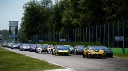 VCOxLFM INFINITY, 20.-21. September 2024, Race 6, Maserati GrandTurismo MC GT4, Monza, Start action, Assetto Corsa Competizione