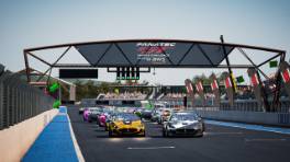 VCOxLFM INFINITY, 20.-21. September 2024, Race 16, Maserati GrandTurismo MC GT4, Paul Ricard, Start action, Assetto Corsa Competizione