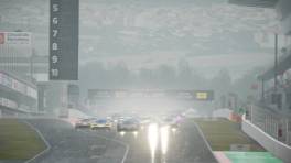 VCOxLFM INFINITY, 20.-21. September 2024, Race 13, X-Bow GT2, Barcelona, Start action, Assetto Corsa Competizione