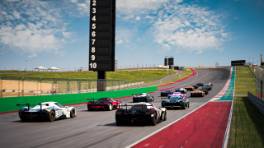 VCOxLFM INFINITY, 20.-21. September 2024, Race 18, X-Bow GT2, COTA, Start action, Assetto Corsa Competizione