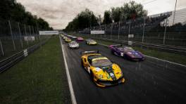 VCOxLFM INFINITY, 20.-21. September 2024, Race 19, Ferrari 488 Challenge, Monza, #71, RennWelten eSports, #33, West Competition Racing, Assetto Corsa Competizione