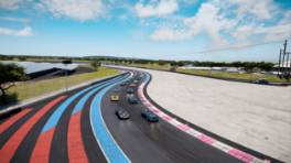 VCOxLFM INFINITY, 20.-21. September 2024, Race 8, X-Bow GT2, Paul Ricard, Start action, Assetto Corsa Competizione