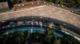 VCOxLFM INFINITY, 20.-21. September 2024, Race 17, McLaren 650s GT3, Barcelona, Start action, Assetto Corsa Competizione