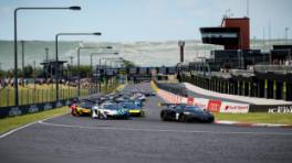 VCOxLFM INFINITY, 20.-21. September 2024, Race 7, McLaren 650s GT3, Bathurst, Start action, Assetto Corsa Competizione