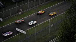 VCOxLFM INFINITY, 20.-21. September 2024, Race 15, Porsche 911 G3 Cup (992), Monza, Race action, Assetto Corsa Competizione