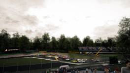 VCOxLFM INFINITY, 20.-21. September 2024, Race 19, Ferrari 488 Challenge, Monza, Start action, Assetto Corsa Competizione